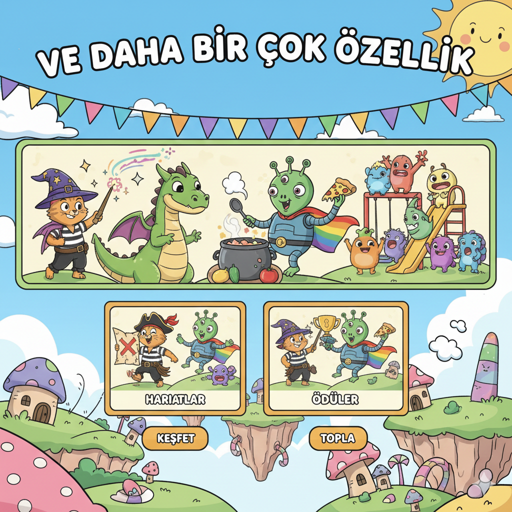 Daha Birçok Özellik